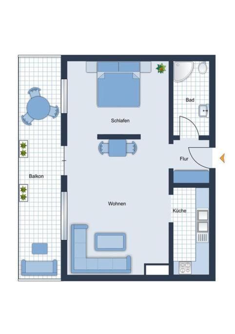 Stylische Wohnung Mit Weitblick Und Grossem Balkon Karolinenkoog Buitenkant foto