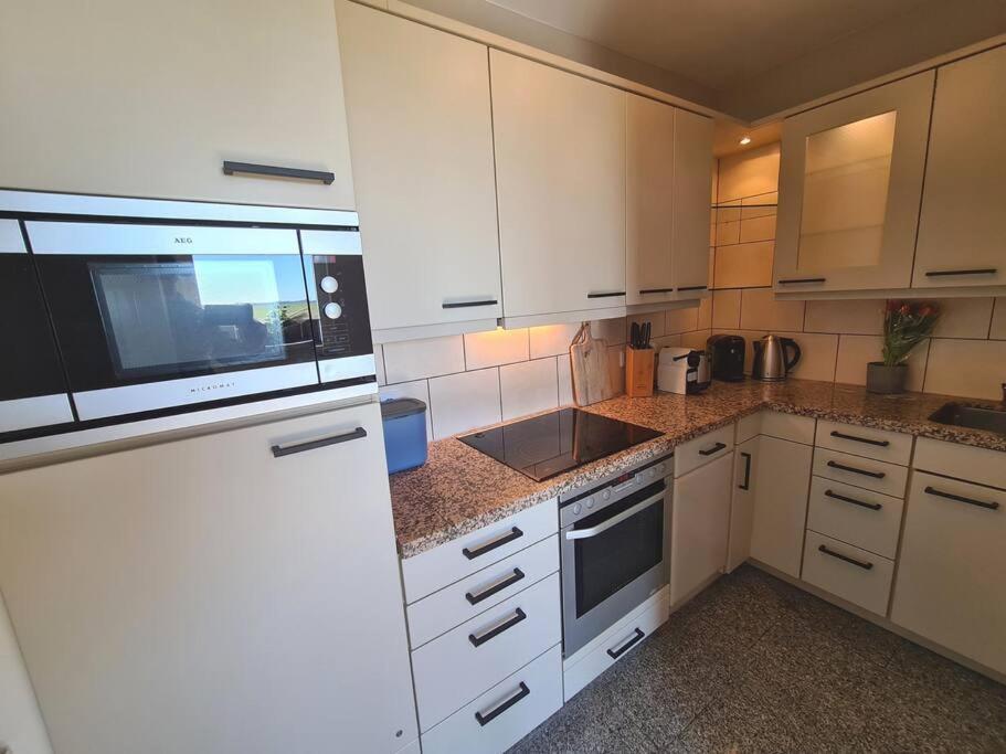 Stylische Wohnung Mit Weitblick Und Grossem Balkon Karolinenkoog Buitenkant foto
