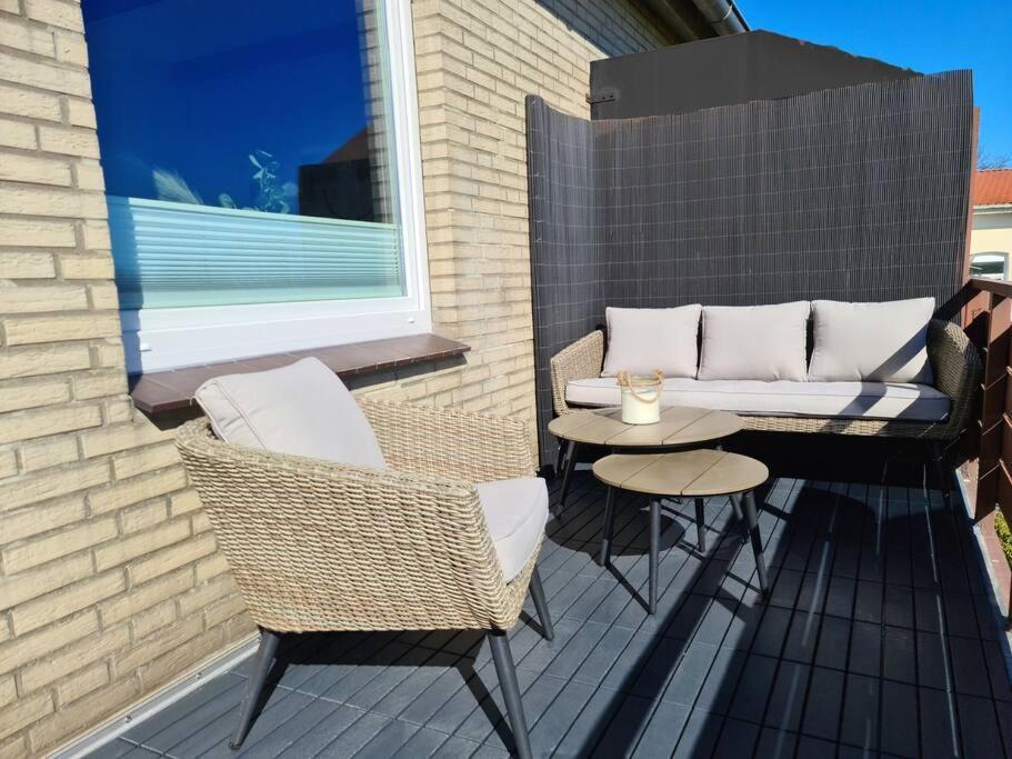 Stylische Wohnung Mit Weitblick Und Grossem Balkon Karolinenkoog Buitenkant foto